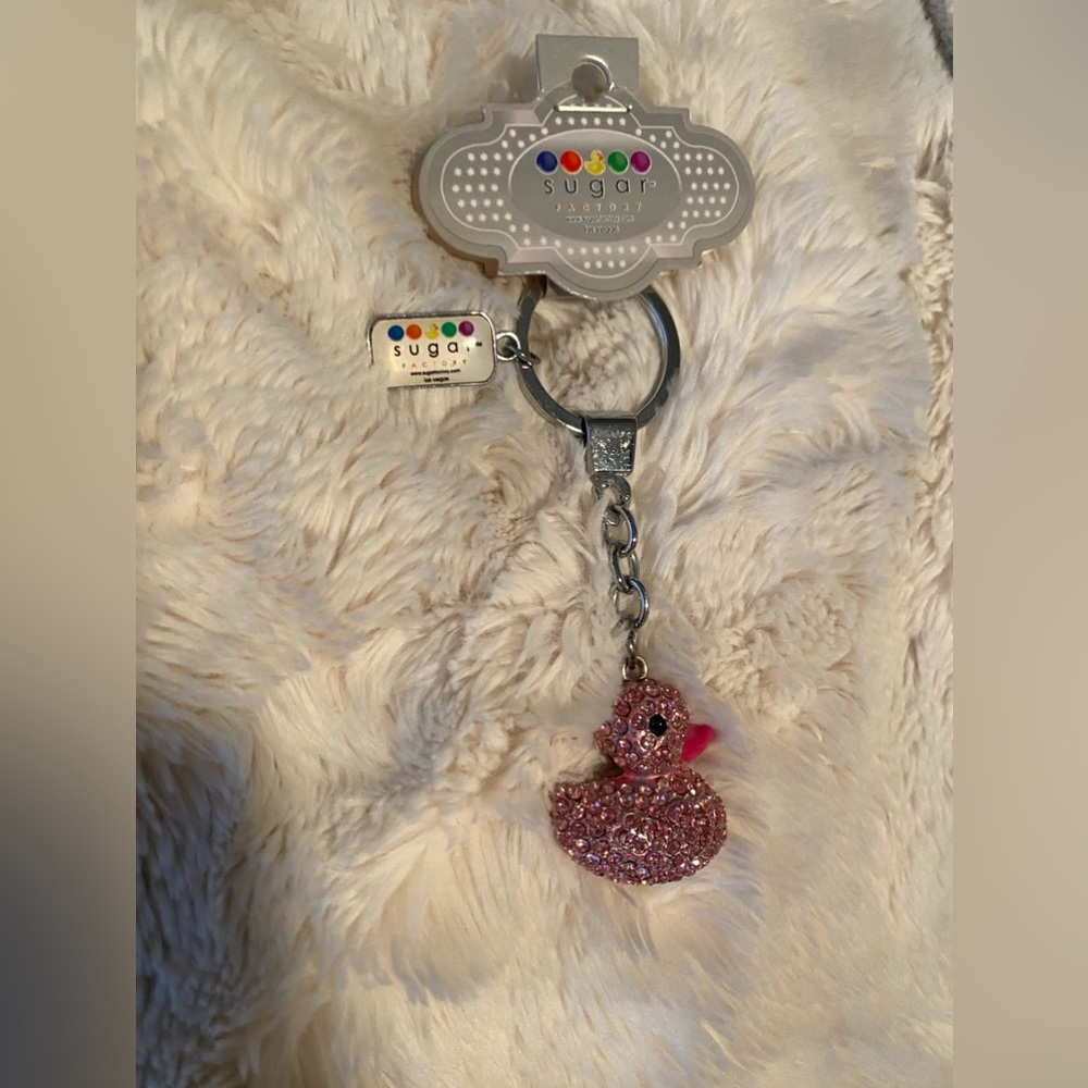 The sugar Factory Rhinestone keychain